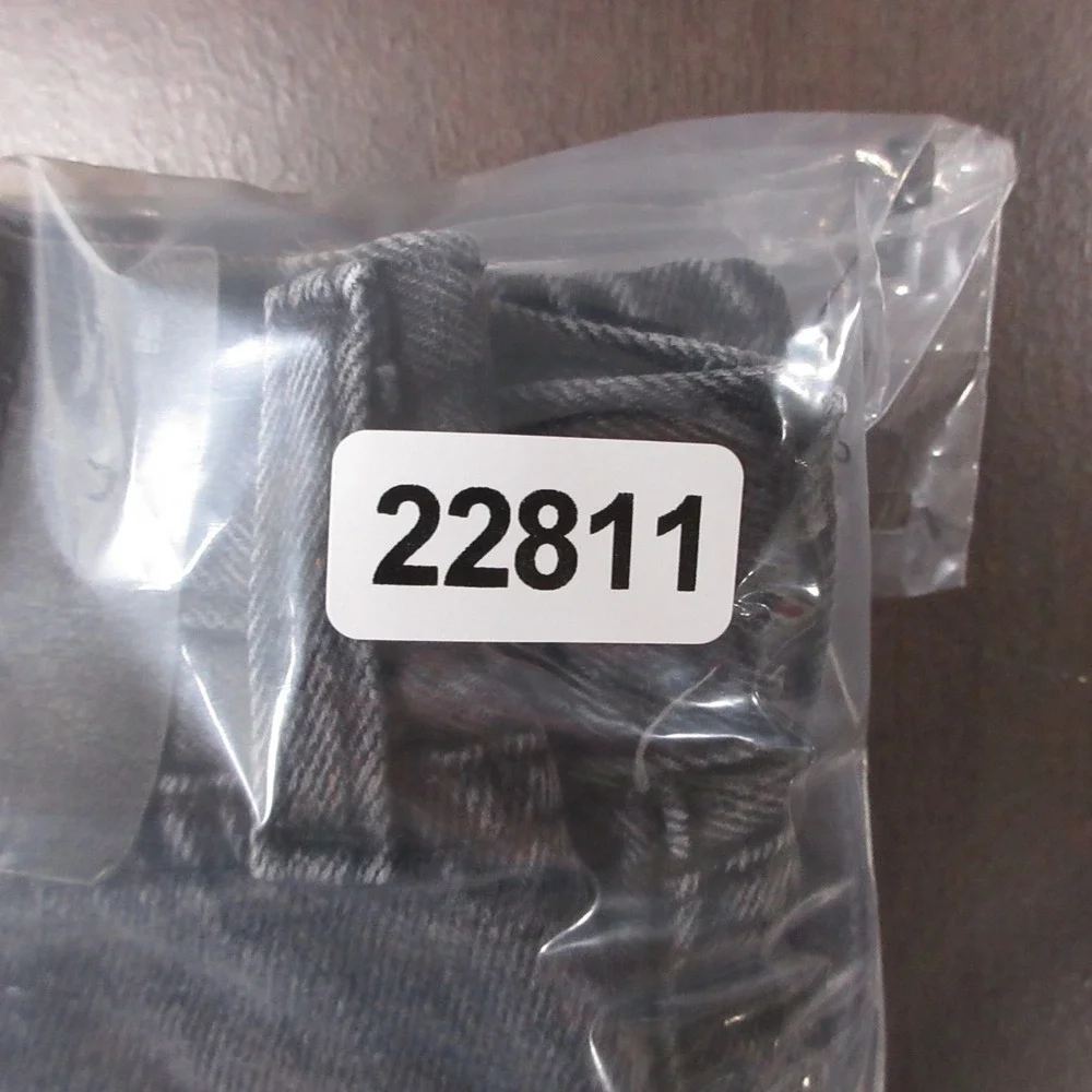 Levis Jeans Mens 33x25 (Tag 36x30) Black 501 Button Fly Original‎ Denim Pants